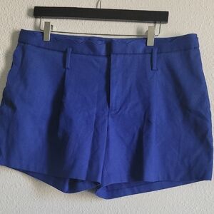Banana Republic Tailored Shorts in Royal Blue